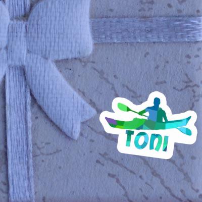 Sticker Kayaker Toni Notebook Sticker Kayaker Toni Gift package Image