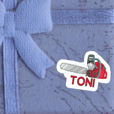 Toni Autocollant Tronçonneuse Notebook Toni Autocollant Tronçonneuse Notebook Image