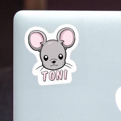 Autocollant Toni Tête de souris Autocollant Toni Tête de souris Image