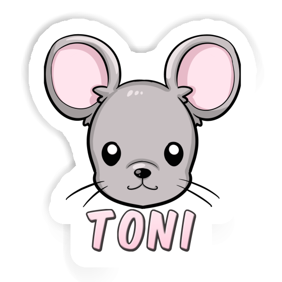 Autocollant Toni Tête de souris Notebook Autocollant Toni Tête de souris Notebook Image