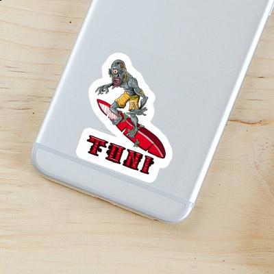 Sticker Toni Wave Rider Notebook Sticker Toni Wave Rider Gift package Image