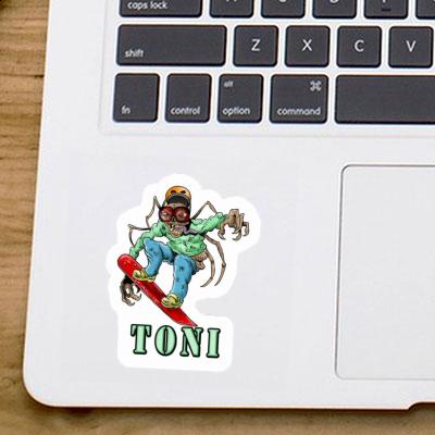 Autocollant Toni Freerider Laptop Image