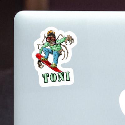 Aufkleber Snowboarder Toni Aufkleber Snowboarder Toni Image