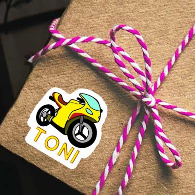 Autocollant Toni Moto Notebook Autocollant Toni Moto Gift package Image