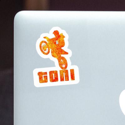 Motocross Rider Sticker Toni Notebook Motocross Rider Sticker Toni Gift package Image