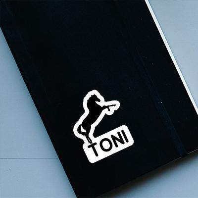 Sticker Toni Pferd Notebook Sticker Toni Pferd Gift package Image