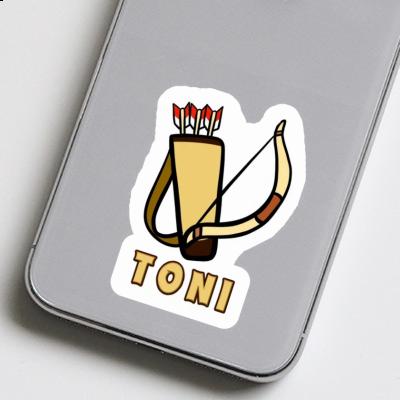 Sticker Arrow Bow Toni Gift package Image