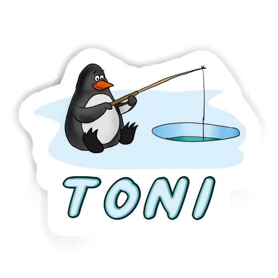 Sticker Pinguin Toni Notebook Image