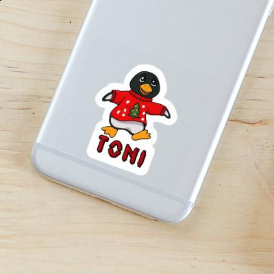 Sticker Toni Weihnachtspinguin Laptop Sticker Toni Weihnachtspinguin Laptop Image