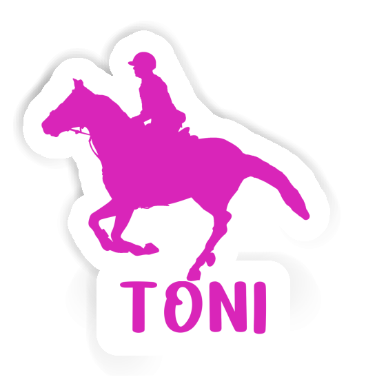 Autocollant Cavalière Toni Notebook Autocollant Cavalière Toni Gift package Image