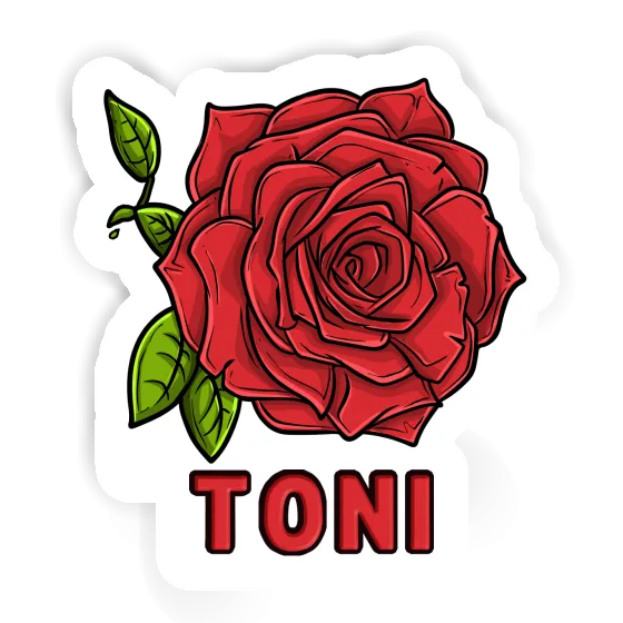 Rosenblüte Aufkleber Toni Notebook Rosenblüte Aufkleber Toni Gift package Image