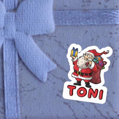 Sticker Weihnachtsmann Toni Notebook Sticker Weihnachtsmann Toni Gift package Image