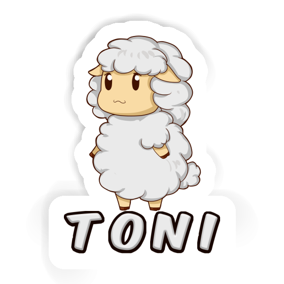 Toni Aufkleber Schaf Image