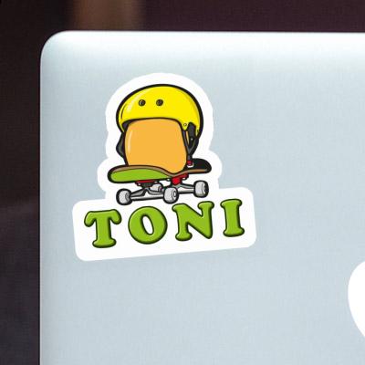 Sticker Toni Skateboard-Ei Gift package Image
