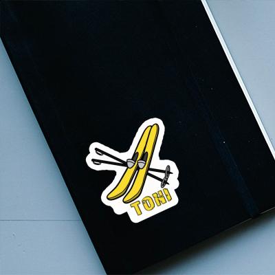 Toni Autocollant Ski Notebook Toni Autocollant Ski Notebook Image