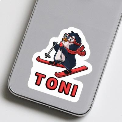 Autocollant Toni Skieuse Notebook Autocollant Toni Skieuse Gift package Image
