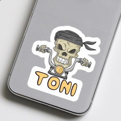 Motard Autocollant Toni Motard Autocollant Toni Image