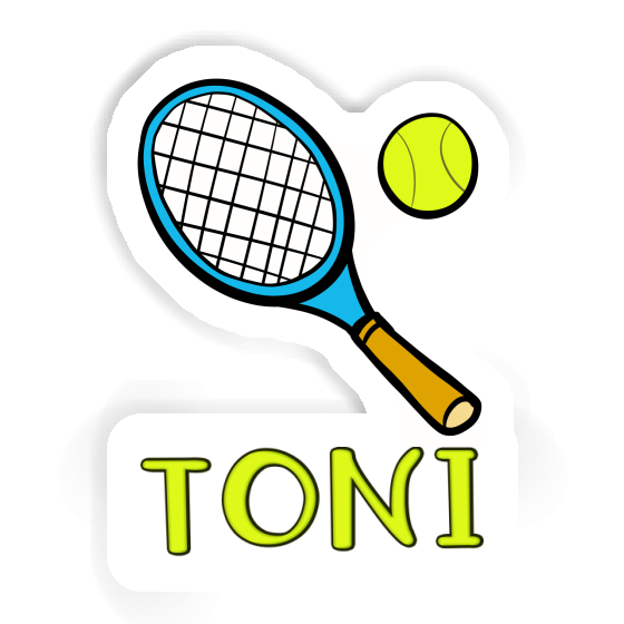 Sticker Tennisschläger Toni Image