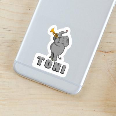 Toni Sticker Elephant Notebook Image