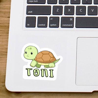 Autocollant Tortue Toni Notebook Autocollant Tortue Toni Gift package Image