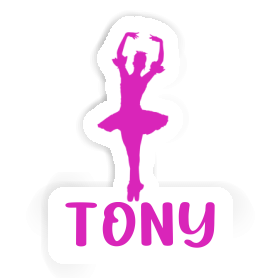 Sticker Ballerina Tony Image