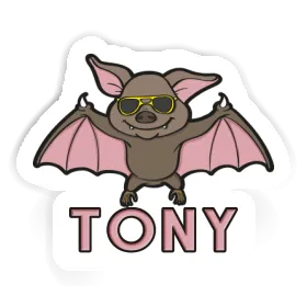 Sticker Bat Tony Image