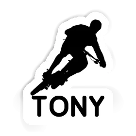 Vététiste Autocollant Tony Image