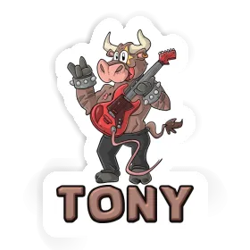 Bull Sticker Tony Image