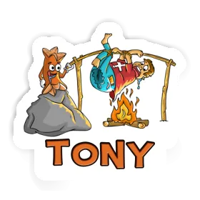 Autocollant Cervelat Tony Image