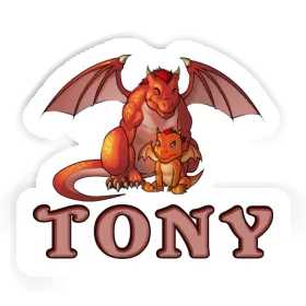 Autocollant Dragon Tony Image