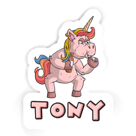 Autocollant Fumeuse Tony Image