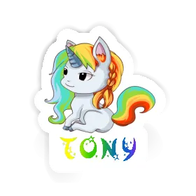Autocollant Tony Licorne Image