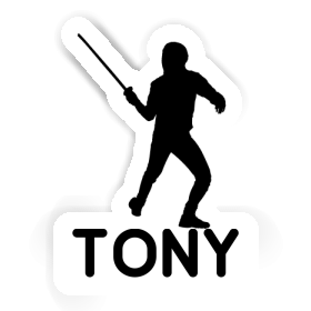 Fechter Sticker Tony Image