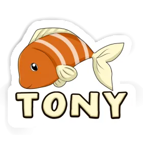 Autocollant Tony Poisson Image