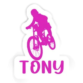 Sticker Freeride Biker Tony Image