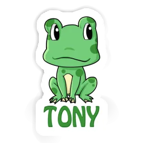 Sticker Tony Frog Image