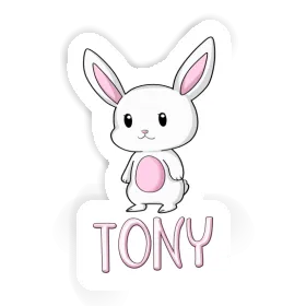 Tony Sticker Hare Image