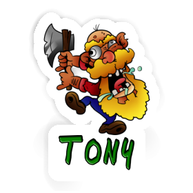 Autocollant Tony Bûcheron Image
