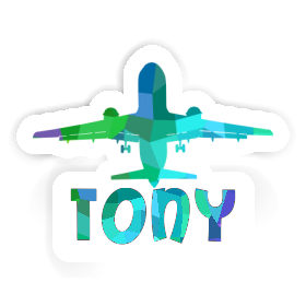 Sticker Tony Jumbo-Jet Image