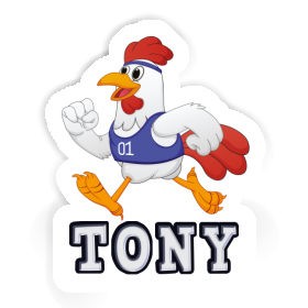 Autocollant Tony Poulet Image
