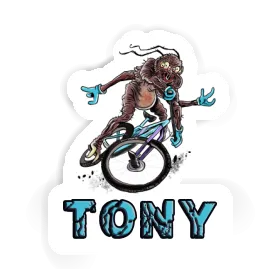 Vététiste Autocollant Tony Image