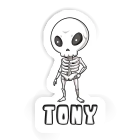 Autocollant Tony Alien Image