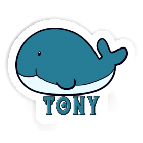 Tony Autocollant Baleine Image