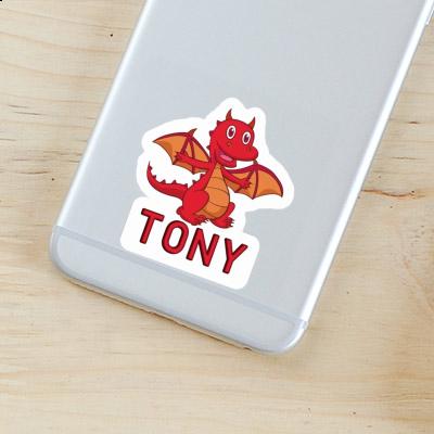 Sticker Baby Dragon Tony Notebook Sticker Baby Dragon Tony Notebook Image