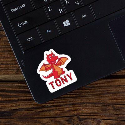 Dragon Autocollant Tony Image