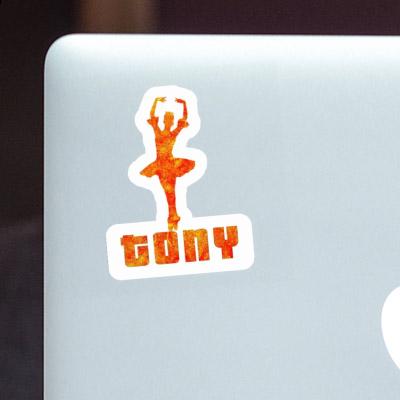 Sticker Ballerina Tony Notebook Sticker Ballerina Tony Gift package Image