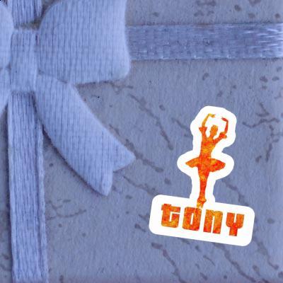 Sticker Ballerina Tony Notebook Sticker Ballerina Tony Gift package Image