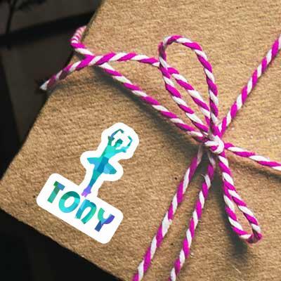 Autocollant Tony Ballerine Notebook Autocollant Tony Ballerine Gift package Image