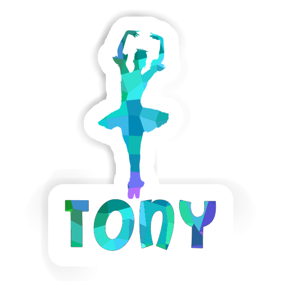 Autocollant Tony Ballerine Notebook Autocollant Tony Ballerine Notebook Image