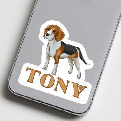 Autocollant Tony Beagle Laptop Autocollant Tony Beagle Laptop Image